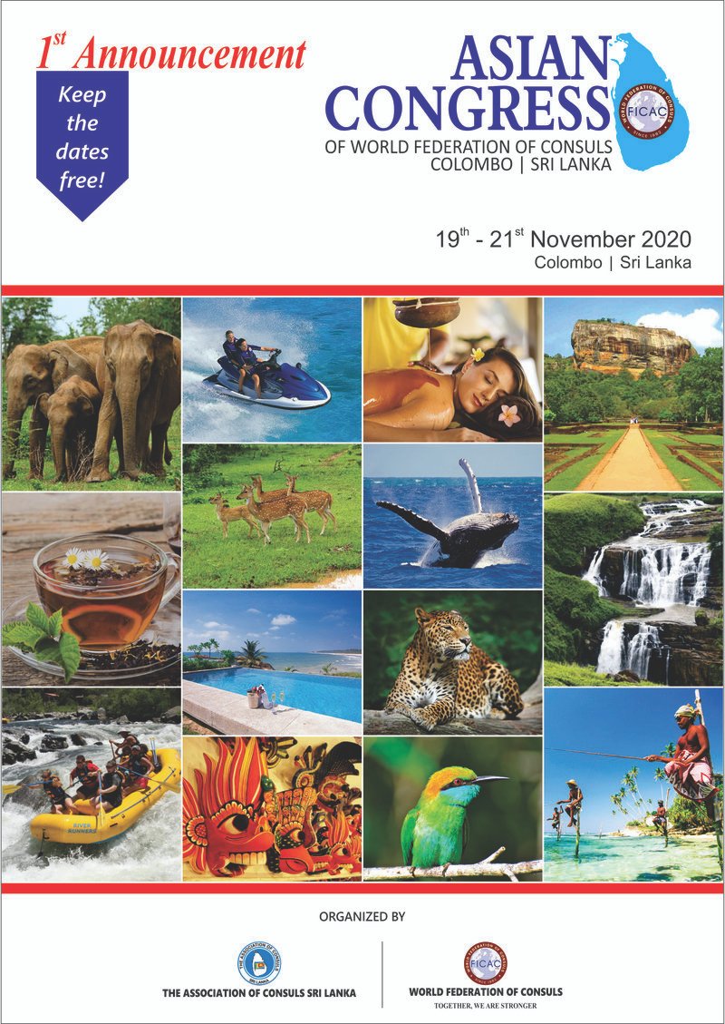 Asian Congress of World Federation of Consuls – Colombo, Sri Lanka